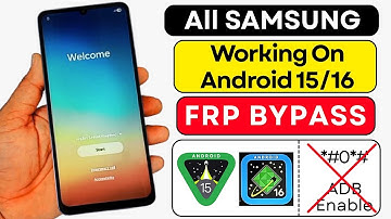 🔓 Samsung FRP Unlock 2026 | Android 15/16 | 100% Working FRP Bypass | New Easy Solution