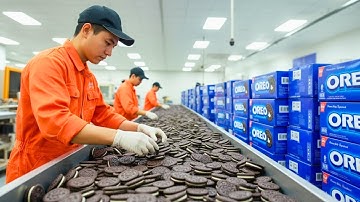 FULL PROCESS | Inside the Oreo Factory – How Millions of Cookies Are Made Every Day