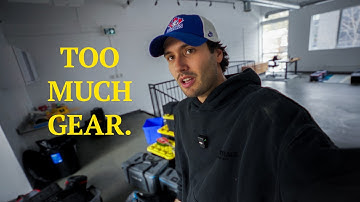 Moving into my new studio & Building a "Gear Shelf"