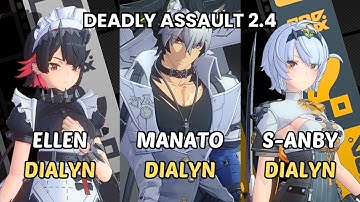 NEW Deadly Assault ZZZ | M0 Ellen Dialyn x Manato Dialyn Lucia x Anby Dialyn | Zenless Zone Zero 2.4