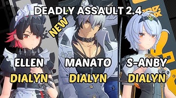 NEW Deadly Assault ZZZ | M0 Ellen Dialyn x Manato Dialyn Lucia x Anby Dialyn | Zenless Zone Zero 2.4