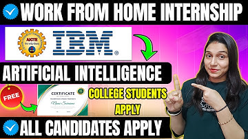 IBM Internships 2025 🔥 | Work From Home 🔥 | 6 Week Internship | Internships