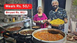 ആലീസിന്റെ അത്ഭുത ഊണുകട - Meals Rs. 50 Biryani Rs. 80 at Joychayn's Veettil Oonu in Muvattupuzha