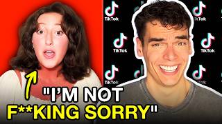 TikTok star ATTACKED for going to Charlie Kirk’s memorial (WON'T apologize!)
