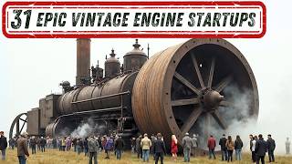 31 EPIC VINTAGE ENGINE STARTUPS 1880–1940 – The Loudest Machines Ever Built