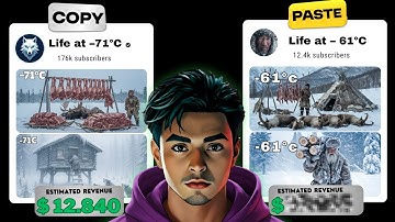 I Copied This Viral –71°C YouTube Channel Using AI (it worked)