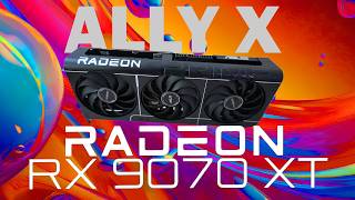 Peningkatan ROG Ally X Ultimate AMD RX 9070XT dengan Dock eGPU Aostar