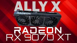 ROG Ally X Ultimate Upgrade AMD RX 9070XT with Aoostar eGPU Dock