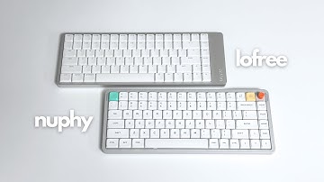 Het beste toetsenbord met een laag profiel - Lofree Flow 2 vs. NuPhy Air75 V3