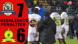 Mamelodi Sundowns Vs Marumo Gallants (6 -7) Penalty Shoot Out  (Drama)_Carling Knock out Cup 2025