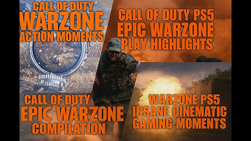 Call of Duty Warzone PS5 Gameplay | Best Kills, Clutch Plays & Funny Fails