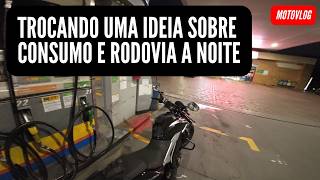 Motovlog | Trocando uma ideia sobre consumo da D250, andar na rodovia a noite e vários assuntos