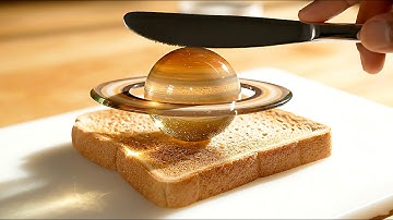 Planet Spread on Toast 🌍🍞 | AI ASMR – Oddly Satisfying & Relaxing