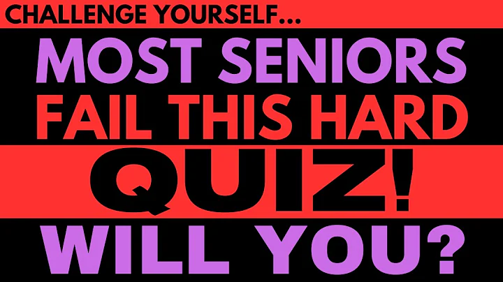 No-One Over 50 Has Achieved A Perfect Score YET! Will You Be The First?