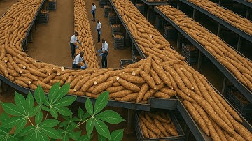 Cách Người Nigeria Trồng Và Sản Xuất Sắn – Hành Trình Tạo Ra Nguồn Lương Thực Quan Trọng