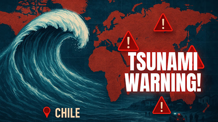 Chile Evacuates After Huge Tsunami Alert Triggered