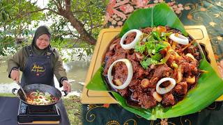 DAPAT DAGING KORBAN SEDAP MASAK MACAM NI❗SAMBAL DAGING KERISIK-rasa dia menggamit kenangan