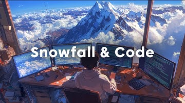 Winter Focus Time ❄️| Coding Chillstep Music for Your Christmas Vibe
