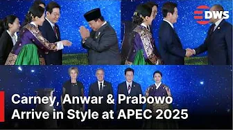 Canadian Carney, Malaysia’s Anwar Ibrahim & Indonesia’s Prabowo Get Red-Carpet Welcome at APEC |AQ1E