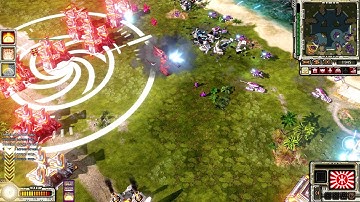 Command & Conquer™ Red Alert™ 3   Uprising 2V2 Random 40K on Crimson Tide