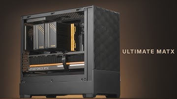 Ryzen 9 9955HX3D On Desktop? Ultimate All Black Micro ATX PC Build - Fractal Pop Mini Air