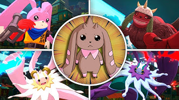 Lopmon & Digivolutions – Unique Skills Showcase  | Digimon Story Time Stranger