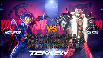 Tekken 8 | Yoshimitsu’s INSANE Comeback vs Armor King, Devil Jin & Jack-8! | PS5