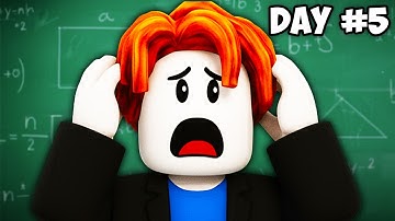 Roblox, But Each Day Gets 10x Harder!
