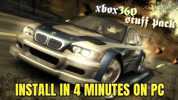 How to Download & Install NFS Most Wanted Xbox 360 Stuff Mod Pack (2025 Step-by-Step Tutorial)
