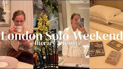 A Bookish, Christmassy Trip to London