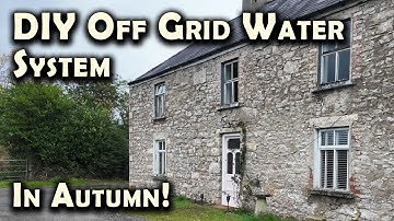 Hoe is het om in de herfst een OFFGRID-watersysteem te gebruiken?