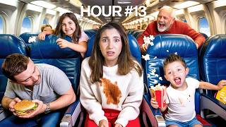 Trapped on a Plane for 16 Hours Straight!