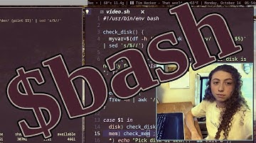 Writing your first shell script