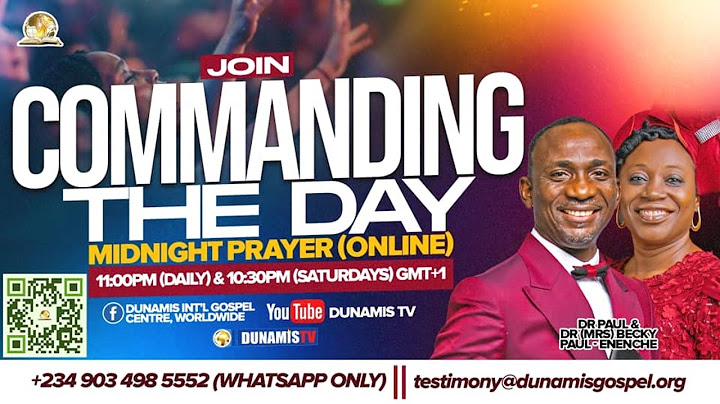 23RD JUNE PROPHETIC DECLARATIONS From Commanding The Day Midnight Prayers 22-06-2025