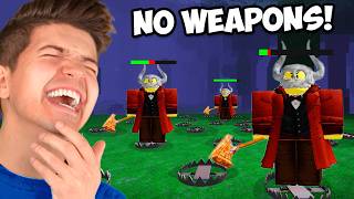 Using NO WEAPONS to Survive for 99 Nights in a Forest [Roblox]