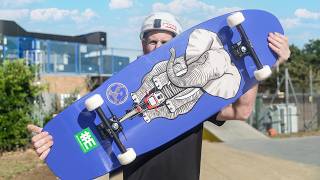HEROIN WAS GOOD BUT THIS IS NEXT LEVEL........ BIGGEST & WIDEST SKATEBOARD EVER!