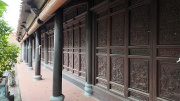 Vẻ đẹp nguyên bản bên trong nhà cổ gỗ lim thời Nguyễn – 5 gian 22 cột theo lối Bắc Bộ xưa.