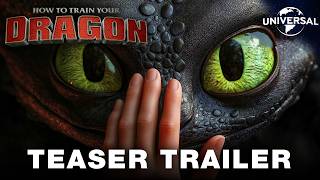 HOW TO TRAIN YOUR DRAGON (2025)  Live Action Remake |  Teaser Trailer - Universal Pictures