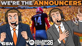 CFB 26: We're The Announcers #4 - Georgia vs Tennessee