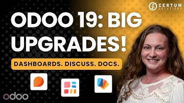 Odoo 19: Dashboards, Discuss, & Documents | Walkthrough | New AI Tools