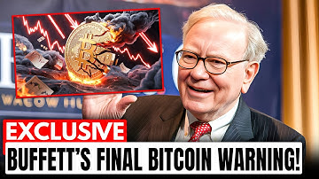 BREAKING: "Bitcoin Will CRASH to ZERO" - Warren Buffet WARNS!