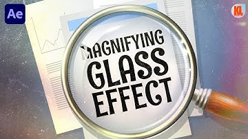 Easy Magnifying Glass Effect in After Effects