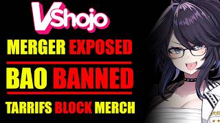 BAO gets BANNED, VSHOJO Merger EXPOSED, Ironmouse Hits ROLLING STONE Magazine, Tariffs Affect Merch
