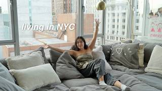 living with my sister in NYC: day in my life vlog⋆｡°✩