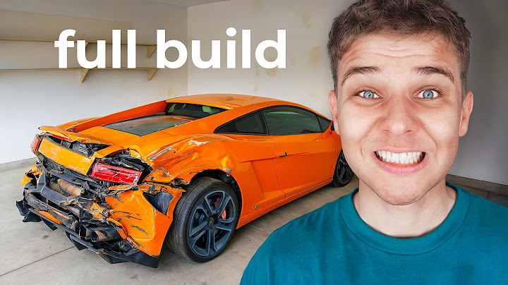 I Rebuilt a Crashed Lamborghini in My Garage