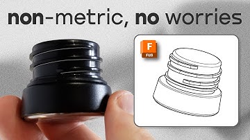 Recreate ANY Thread with This Method (3D printing + CAD)