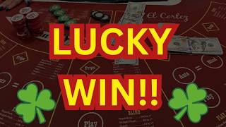 ULTIMATE TEXAS HOLD 'EM in LAS VEGAS! WOW!!! 🍀🍀
