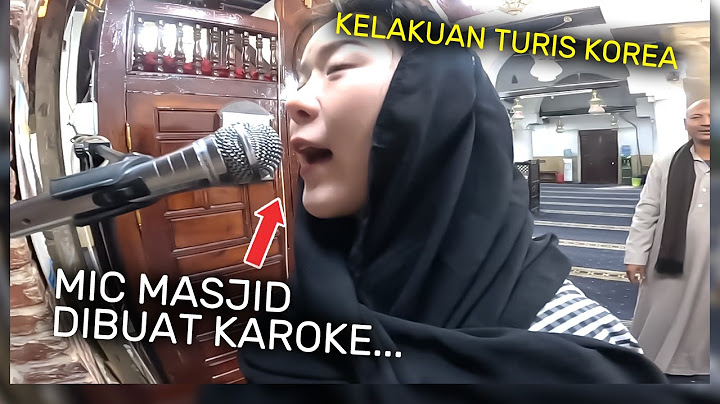 KABUR DARI INDIA KE MESIR, MiC MESJID DIBUAT KAROKE WANITA INI