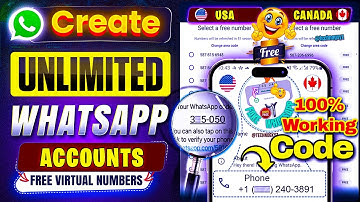 Create Unlimited WhatsApp Accounts in 2025 with Free Virtual Numbers