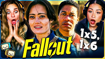 FALLOUT 1x5 & 1x6 Reaction! | First Time Watch | Ella Purnell | Walton Goggins | Aaron Moten